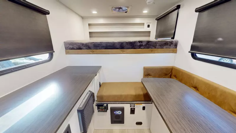 Backpack Truck Camper Main Room